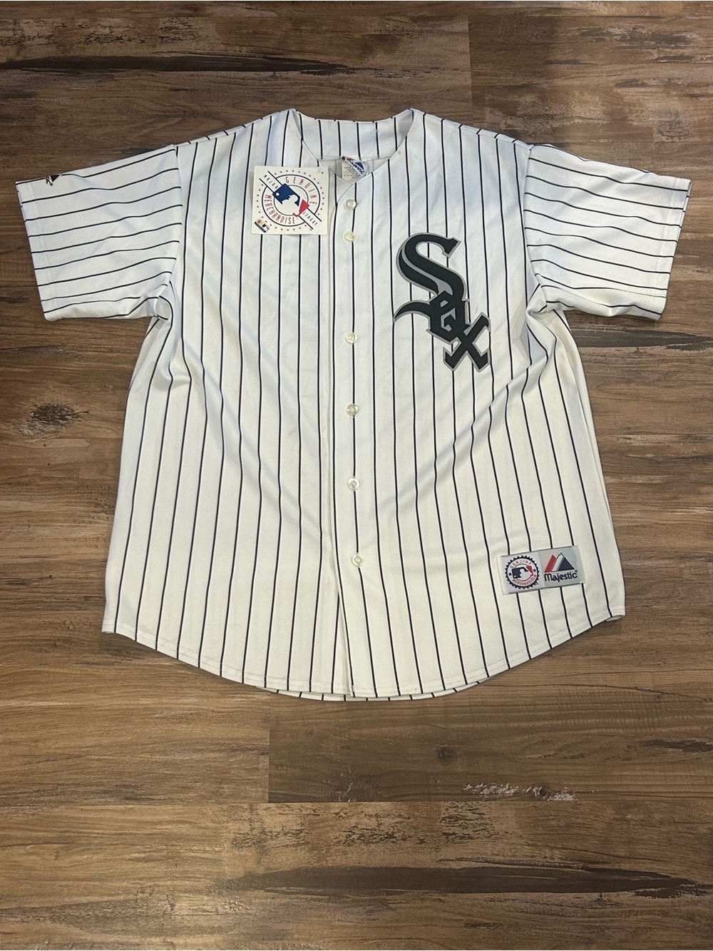 Vintage Majestic Chicago White Sox Mark Buehrle Jersey Large Brand New